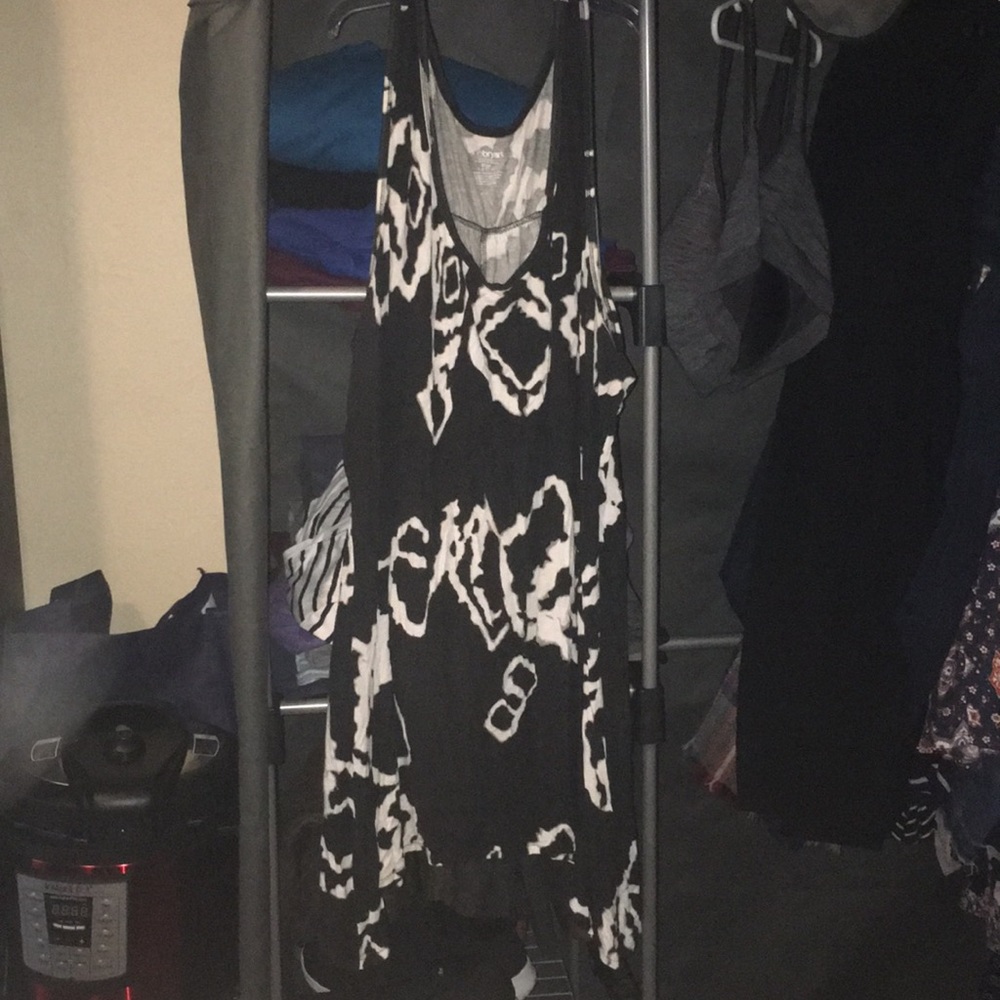 Black and White Tank Top